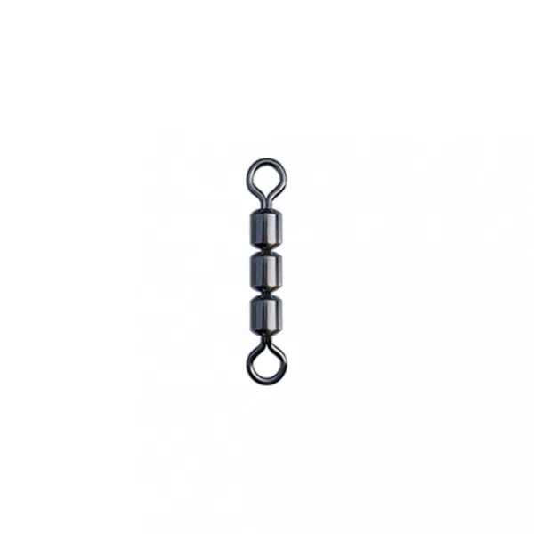 SERT - TRIPLE ROLLING SWIVELS - BLACK N°12 X4 - Émerillon