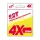 Sert Tresse 4x Srt Fluo Yellow Ligne Tressée 0,10mm 135m