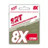 Sert Tresse 8x Srt Vert Mousse Ligne Tressée 0,10mm 135m