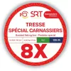 SRT 8x Vert mousse 0,12mm 270m Tresse Ligne principale