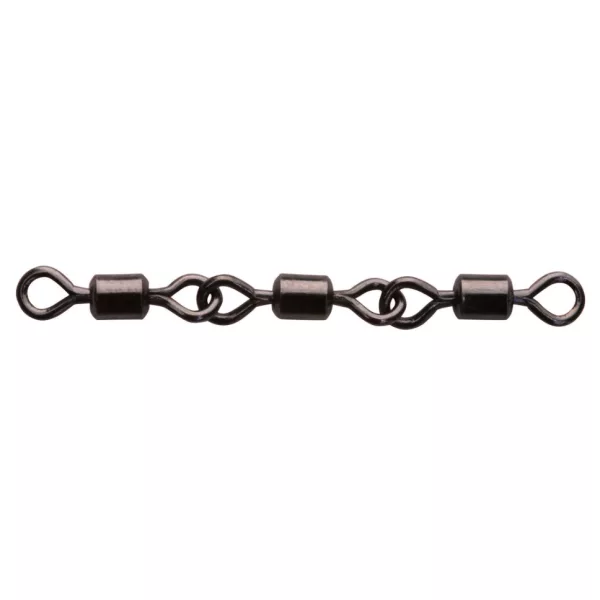 Sert Swivel Rolling Triple Chained N°10 Émerillon triple 6 pièces