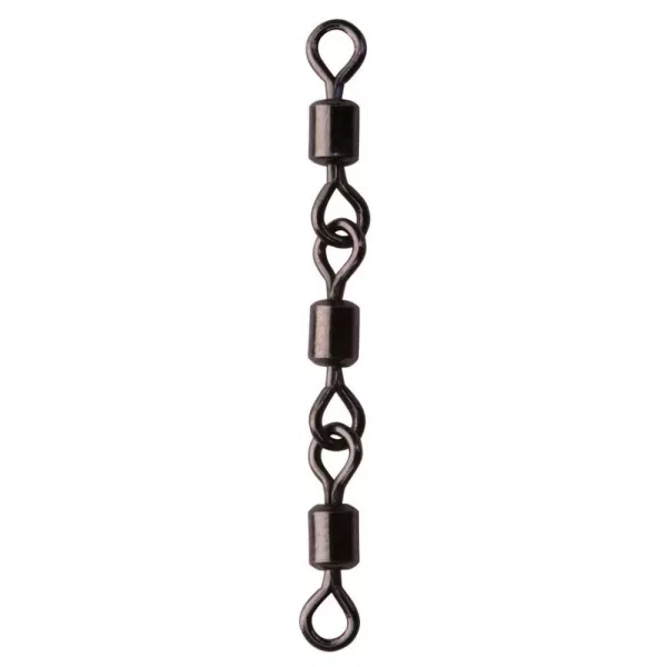 Sert Swivel Rolling Triple Chained N°12 Émerillon triple 6 pièces