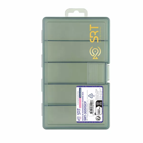 SRT Boîte à accessoires 5 compartiments 17,5x10,5x3,6cm