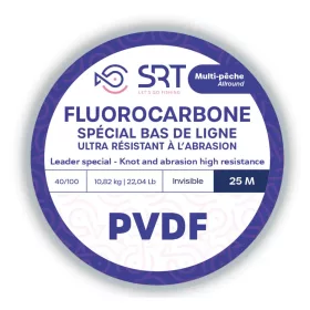   SRT Fluorocarbon SRT PVDF 0,70mm 25m Bas de ligne fluorocarbone