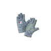 Major Craft Gant UV-Cut Camouflage Gris Clair Taille L