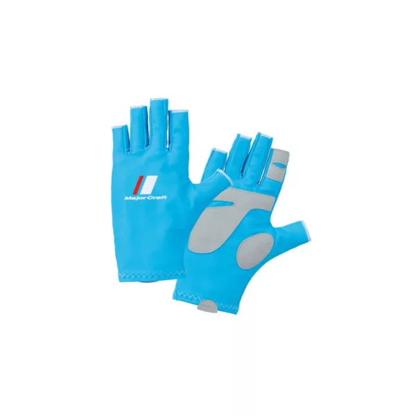Major Craft Gant UV-Cut Bleu Clair Taille M
