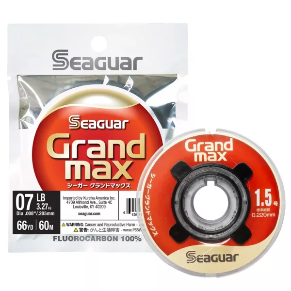 Seaguar Grandmax 60m PE 0,3 Fluorocarbone Fil de pêche principal