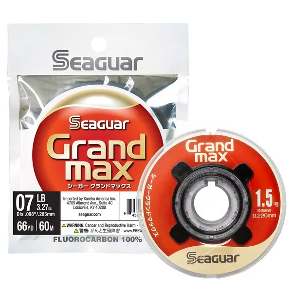 Seaguar Grandmax 60m PE 2,5 Fluorocarbon Ligne principale