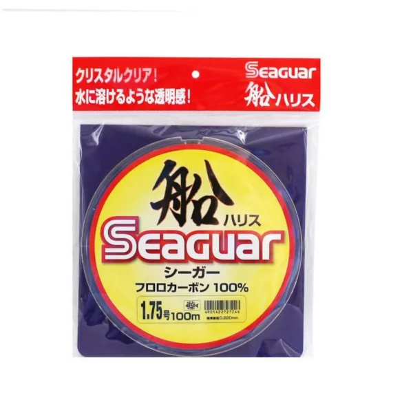 Seaguar Fune Harisu 0,205mm 100m Fluorocarbon Ligne principale