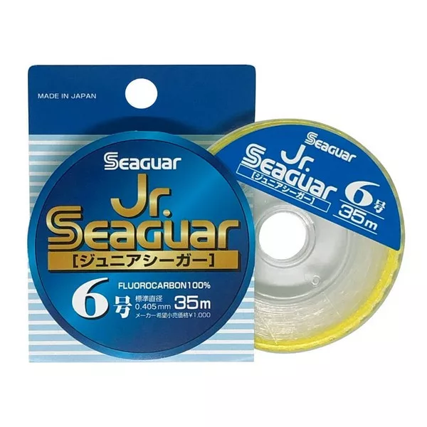 Jr.Seaguar 50m PE3 Fluorocarbone Bas de ligne carnassier