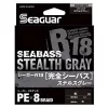 Seaguar R18 Kanzen Seabass Stealth Gray 150m 1,0Gou Ligne principale tressée