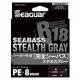 Seaguar R18 Kanzen Seabass Stealth Gray 150m 1,2Gou Ligne principale tressée
