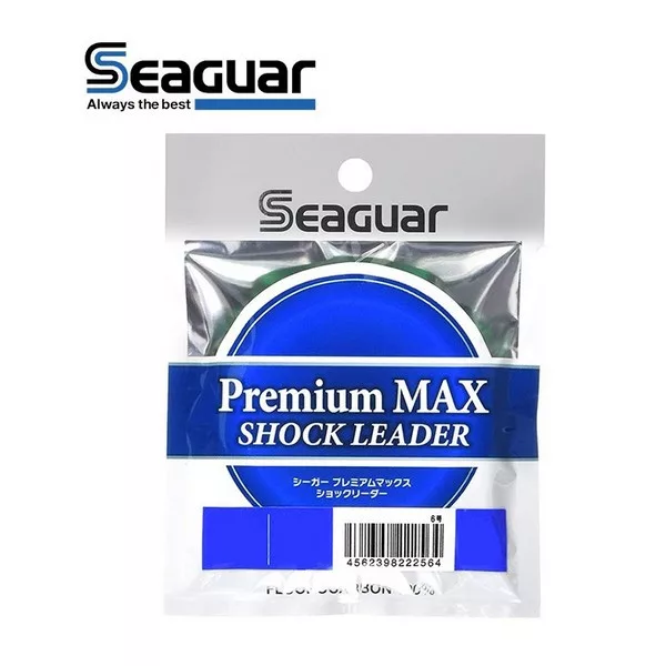 Seaguar Premiummax Shock Leader 50m 68lb PE 18 Fluorocarbon Ligne principale