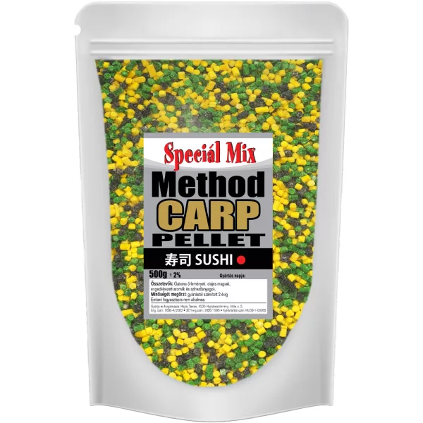 Speciál Mix 2,5mm Pellet Carpe Méthode Sushi 500gr