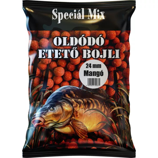 Bouillette d'amorçage soluble Speciál Mix Mangue 24mm 1kg