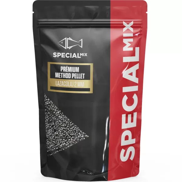 Speciál Mix 2mm Huile de saumon Premium Method Pellet 500gr