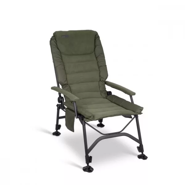 Sonik Bank-Tek Hi-Back Recliner 67x85x22cm Fauteuil de Pêche