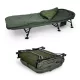 Sonik Bank-Tek 5 Season Sleep System Wide 220x100x62cm Lit de pêche avec sac de couchage