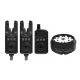 Sonik SKS2 Bite Alarms 2+1 Bivvy Lamp Kit Détecteur de Touche Électrique