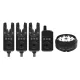 Sonik SKS2 Bite Alarms 3+1 Bivvy Lamp Kit Détecteur de Touche Électrique