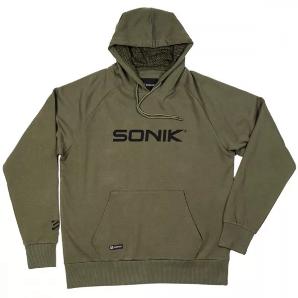 Sonik Sweat à capuche vert XL