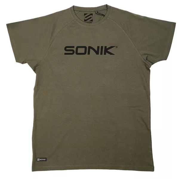 Sonik T-shirt Raglan Vert 2XL