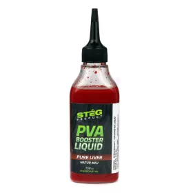 Stég PVA Booster Liquid Foie Naturel Arôme Liquide 150ml
