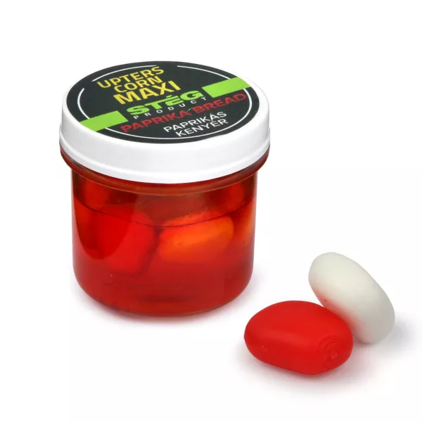 Stég Upters Maïs 14mm Imitation Appât Pain au Paprika 8pcs