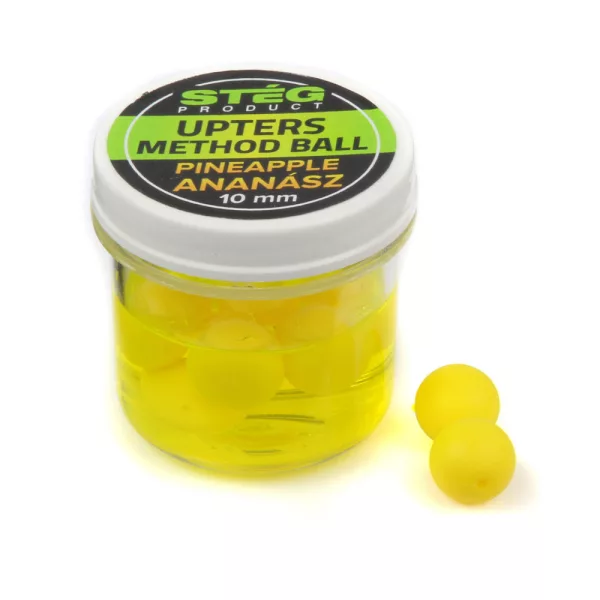 Stég Upters Method Ball Wafter Ananas 10mm 8 pièces