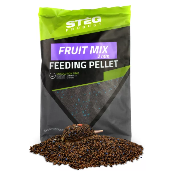 Stég Pellet d'amorçage 2mm Mélange de fruits 800g