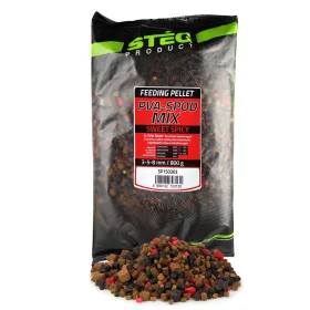 Stég Pva-Spod Mix Sweet Spicy Épices Douces 3-5-8mm 800gr
