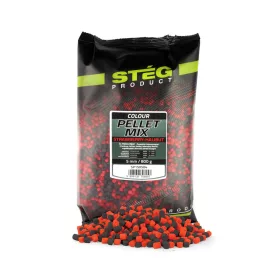 Stég Pellet Mix 5mm Pellet Fraise-Flétan 800gr