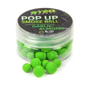 Stég Pop Up Smoke Ball Fokhagyma-Mandula 8-10mm Pop Up 10gr