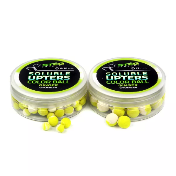 Stég Bouillette soluble Upters Wafter couleur 12mm Gingembre 30g