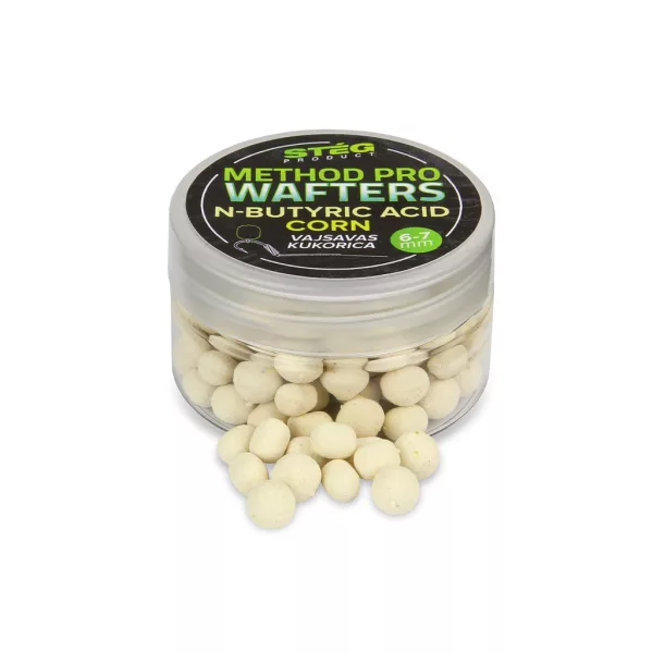 Stég Method Pro Wafters 6-7mm Acide Butyrique-Maïs 15gr