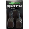Korda Square Pear Inline Blister Plomb pour la pêche à la carpe 98gr 2db
