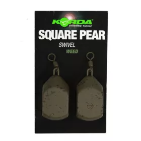Korda Square Pear Swivel Blister Plomb de Carpe 142gr
