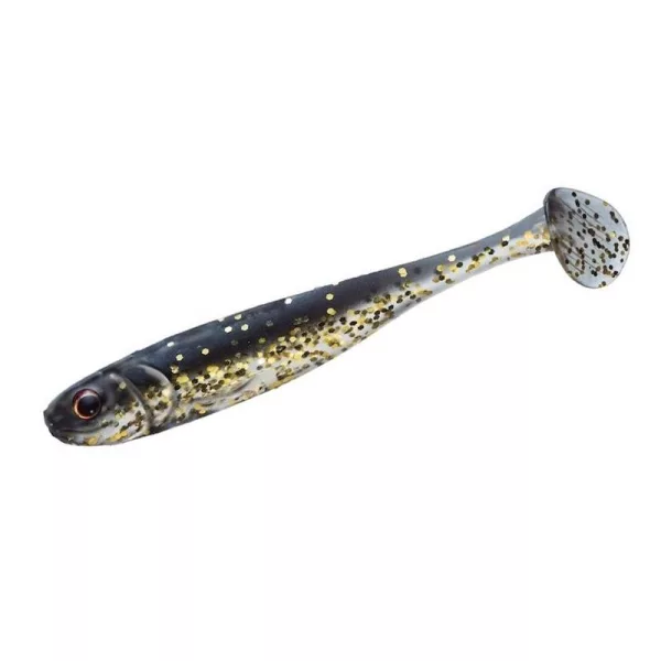 Major Craft Stabi Shad Slim 12,7cm 13,4gr #004 Black Gold Gumihal 4db