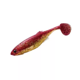 Major Craft Stabi Shad Fat 8,9cm #001 Red Gold Gumihal 4db