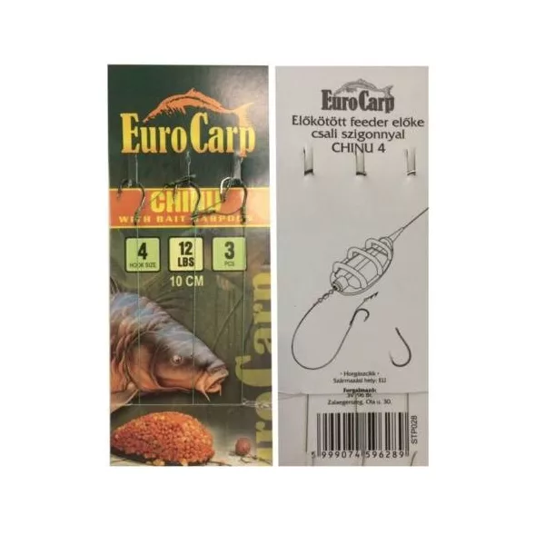 EuroCarp bas de ligne feeder tressé pré-noué Chinu 4