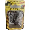 Vargas Catarzis Buffalo Hooks Hameçon triple à œillet, barbelé pour la pêche au silure #3/0