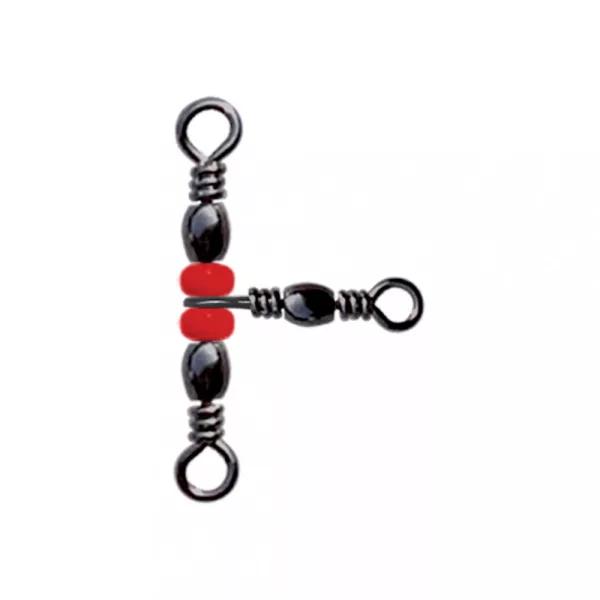 Sunset - TRIPLE SWIVEL W/ BEADS ST-S-1706 8X10 20KG X4 - Émerillon agrafe