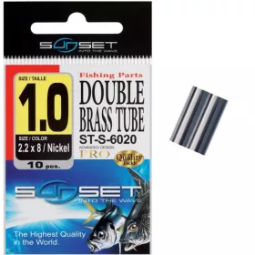   Sunset - DOUBLE CRIMPS ST-S-6020 1.5X3.2 10 X10 - Tube à sertir