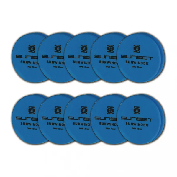 Sunset - SUNWINDER 65MM - BLUE - 10PCS - Enrouleur de bas de ligne EVA