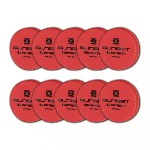 Sunset - SUNWINDER 65MM - ORANGE - 10PCS - Enrouleur de bas de ligne EVA