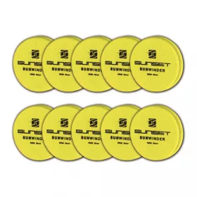   Sunset - SUNWINDER 65MM - YELLOW - 10PCS - Enrouleur de bas de ligne EVA
