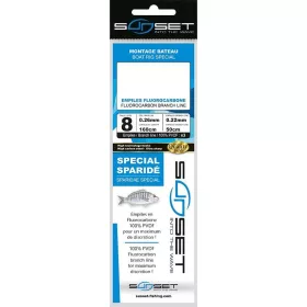   Sunset Rig RS Competition Sparidae Special Fluoro 3x50 N6 Montage marin