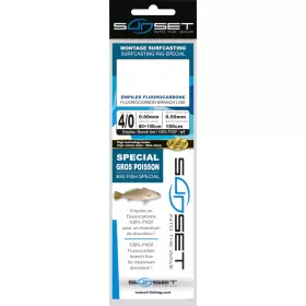   Sunset BDL Surfcasting RS Competition Special Gros Poisson Montage Mer