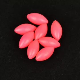 Sunset - BEADS FLOATING OVAL FLUO PINK 5x10mm X20 - Butée