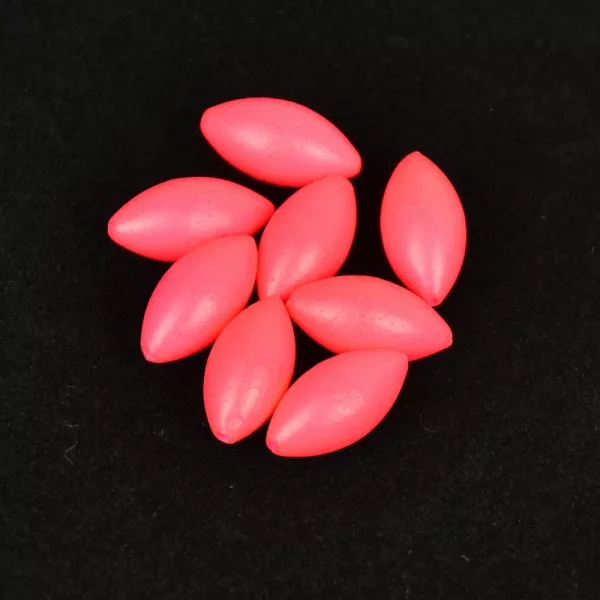 Sunset - BEADS FLOATING OVAL FLUO PINK 7x15mm X20 - Butée